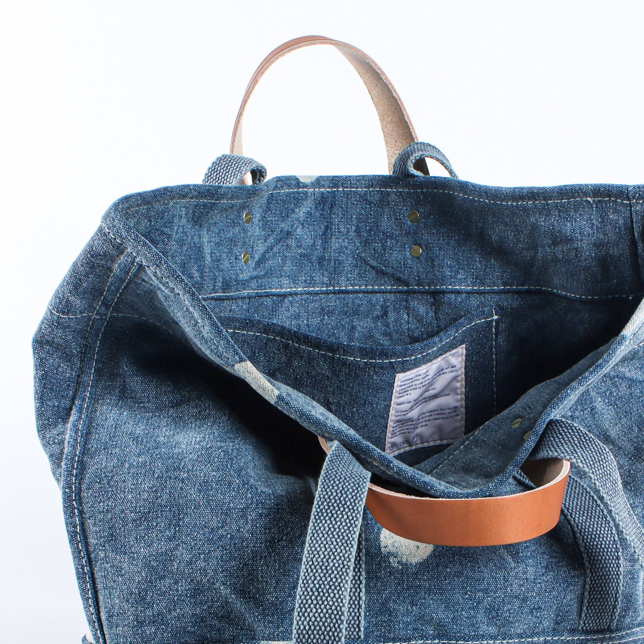 Small East West Tote | Faded Moon