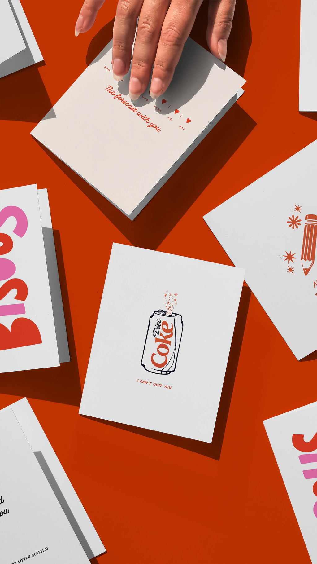 Can't Quit You - Diet Coke Letterpress