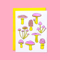 Shrooms Everyday Risograph Card