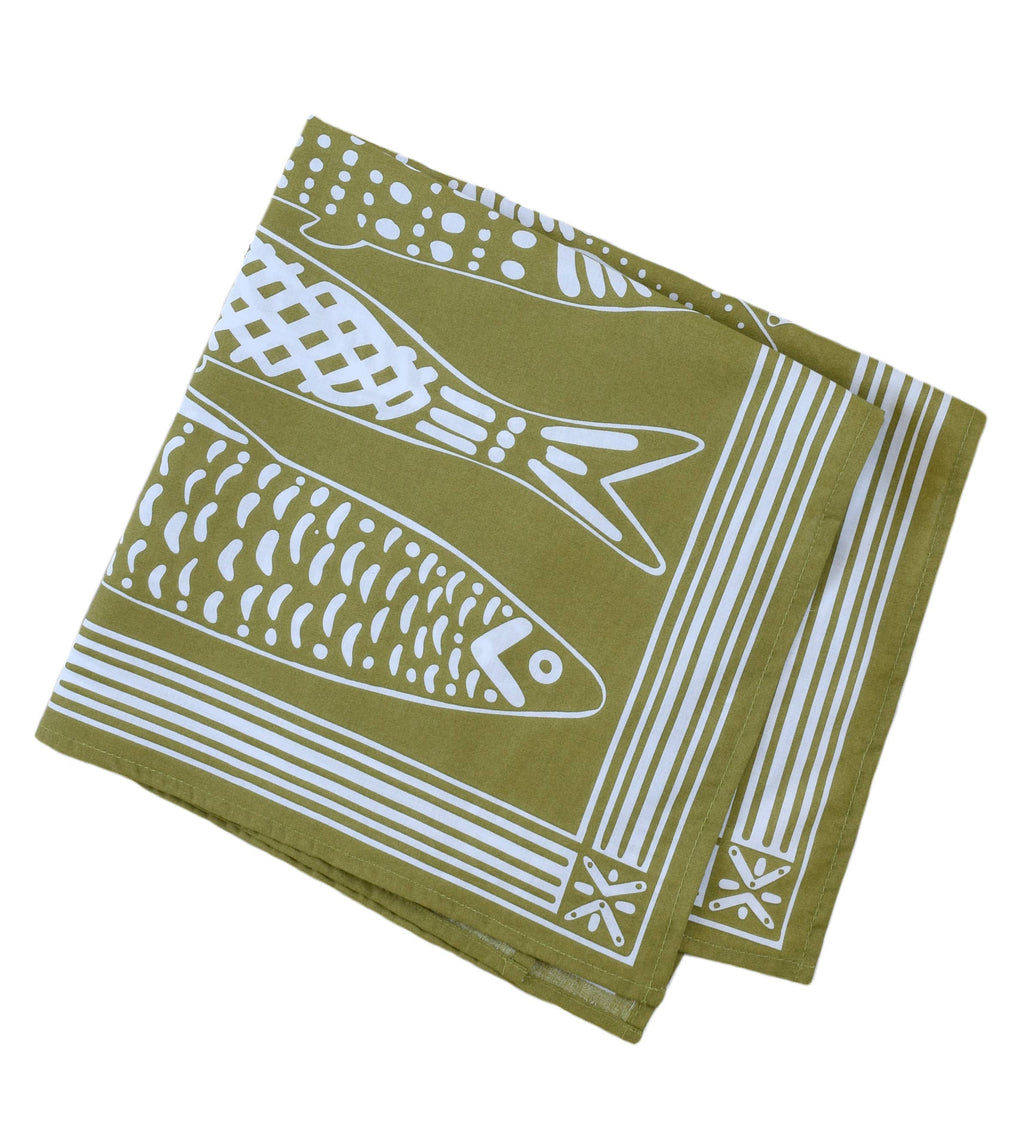 Sardine Bandana - | olive green