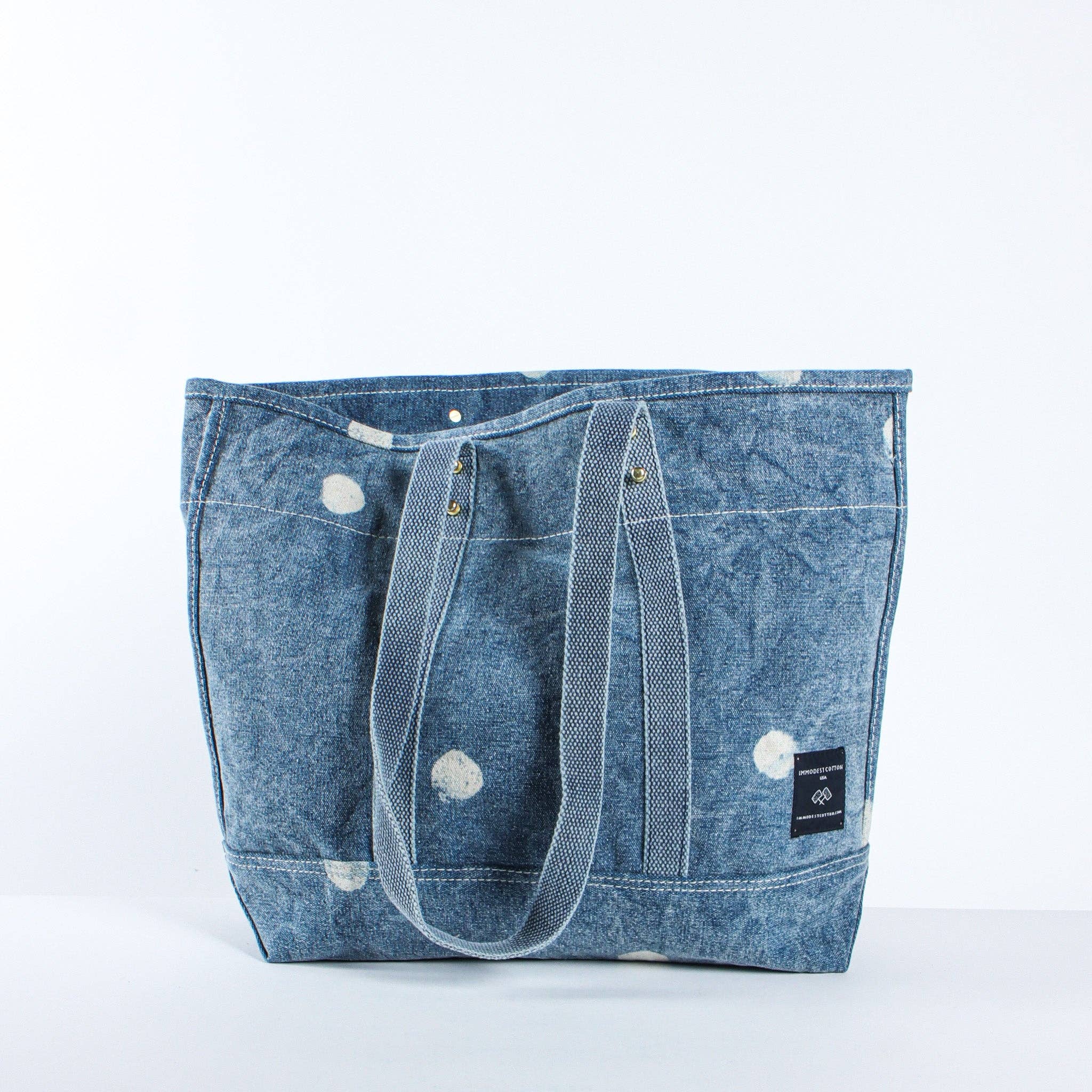 Small East West Tote | Faded Moon