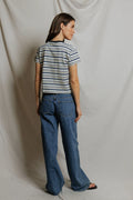 dawn | navy pacific stripe