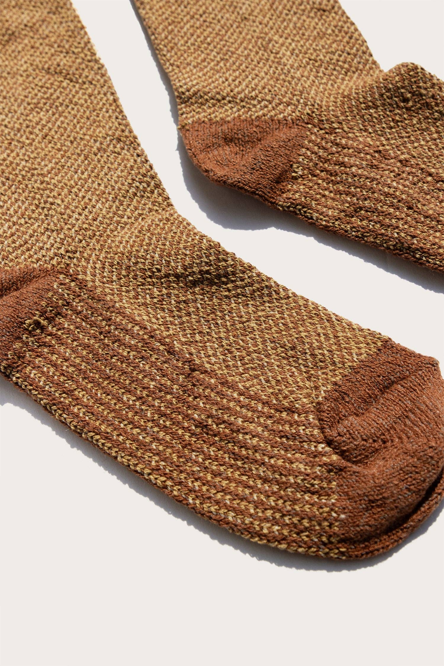 Helix Sock | Ochre