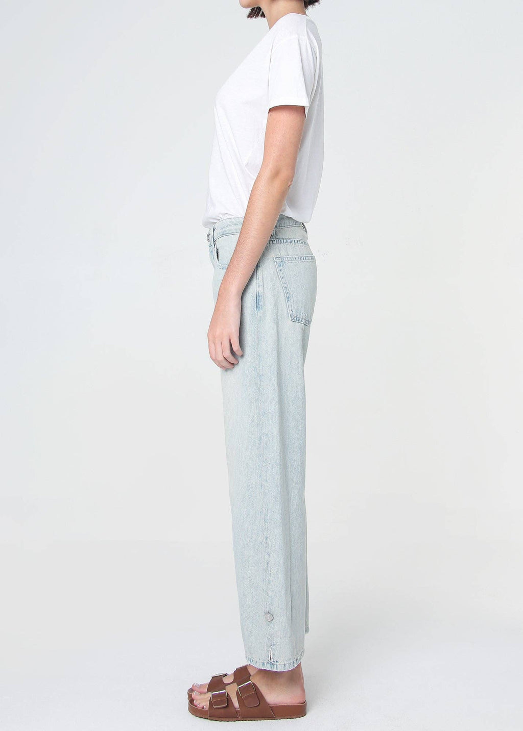 Nina Fold-Up Straight Jean - Cookeville