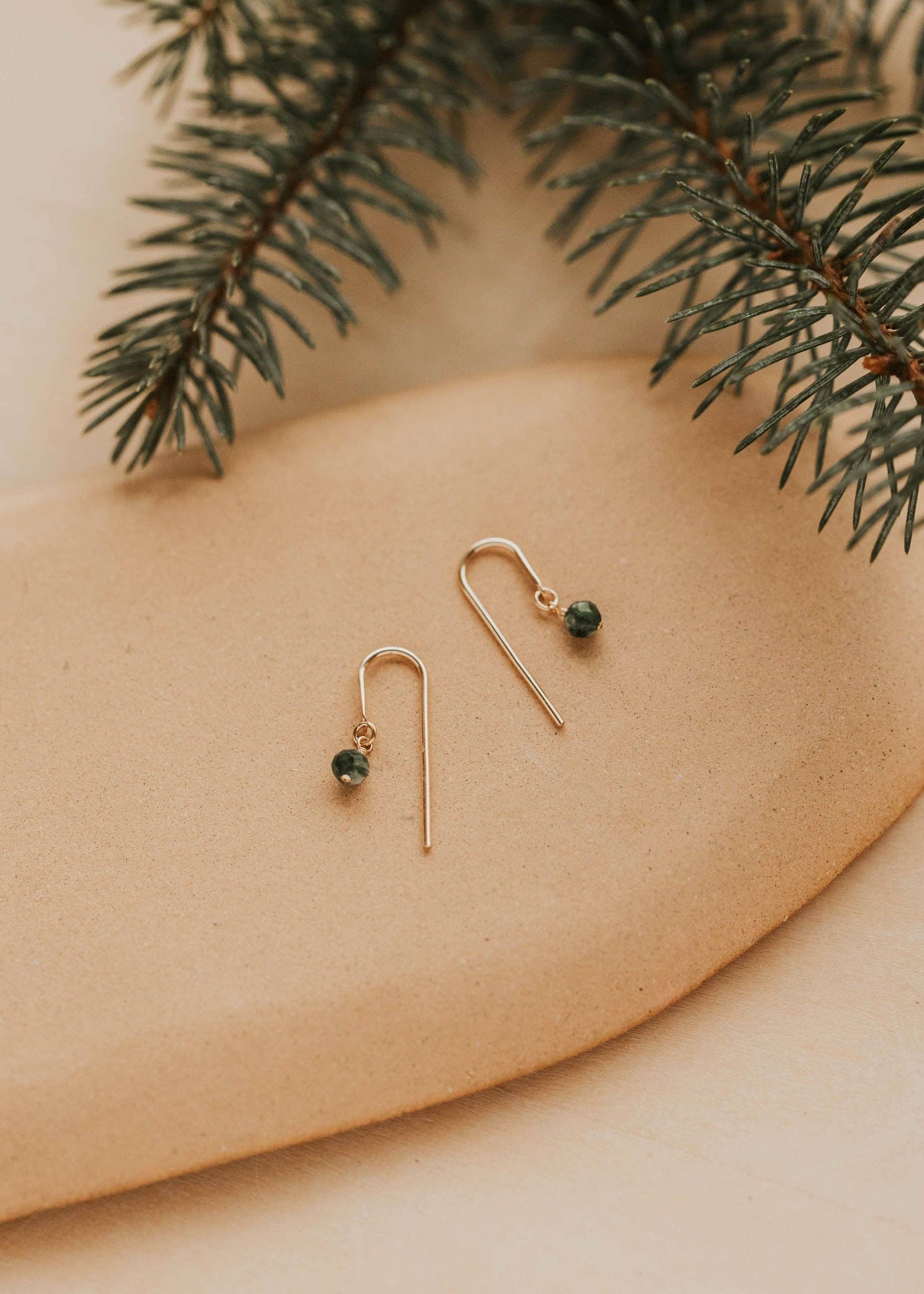 Cypress Baby Threaders | 14kt Gold Fill | Hello Adorn