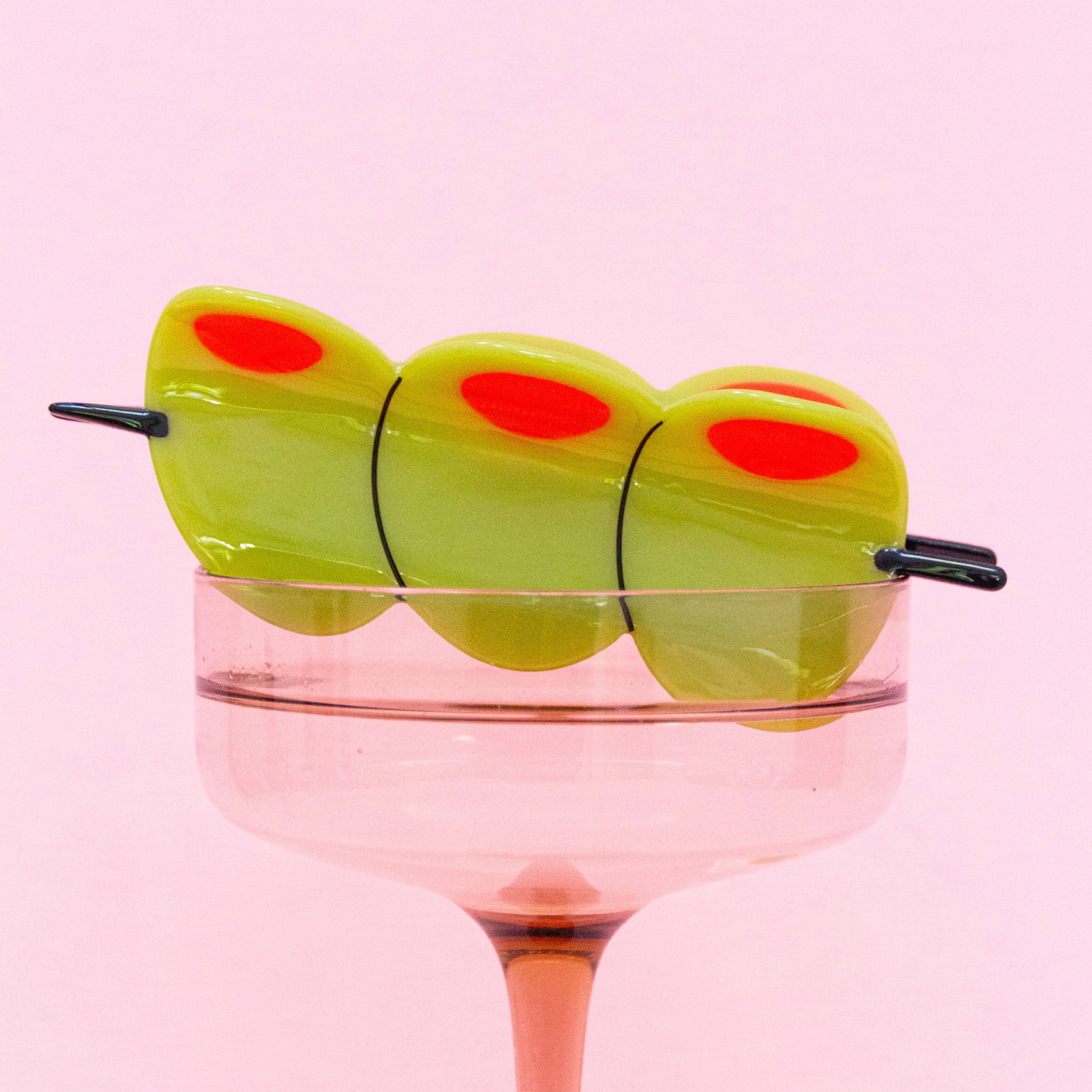 XL Olive Hair Claw Clip