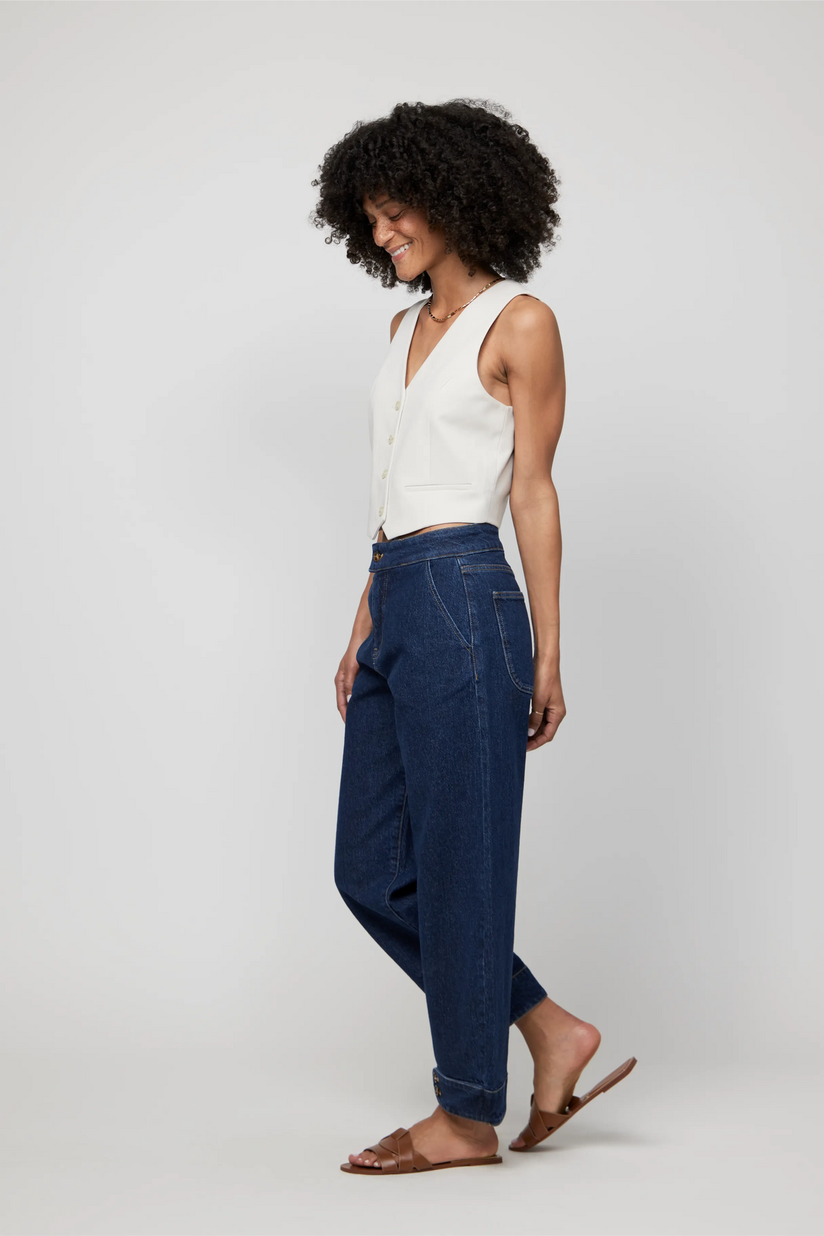 Jasper Balloon Leg | Vintage Indigo
