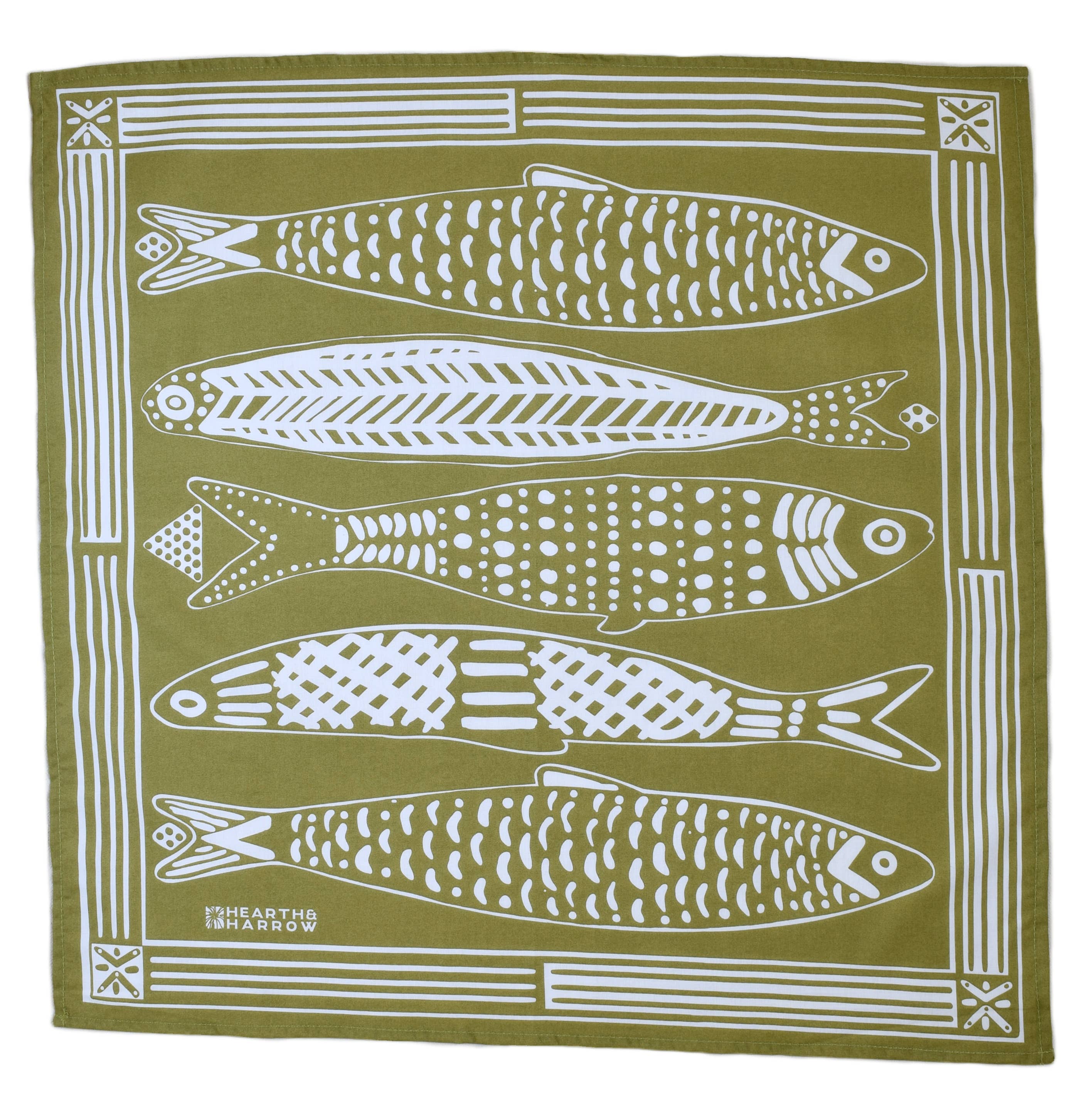 Sardine Bandana - | olive green