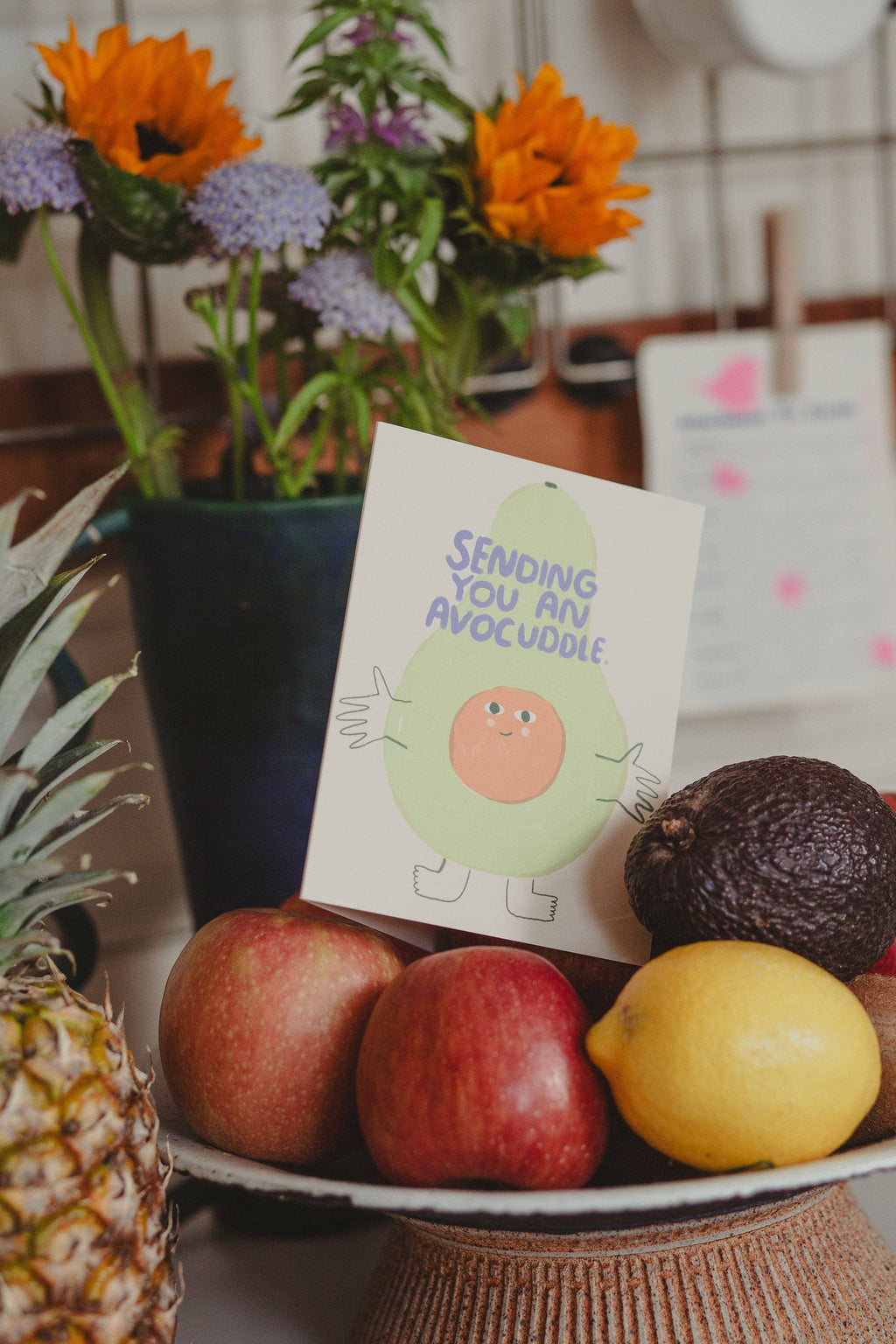 Avocuddle Card