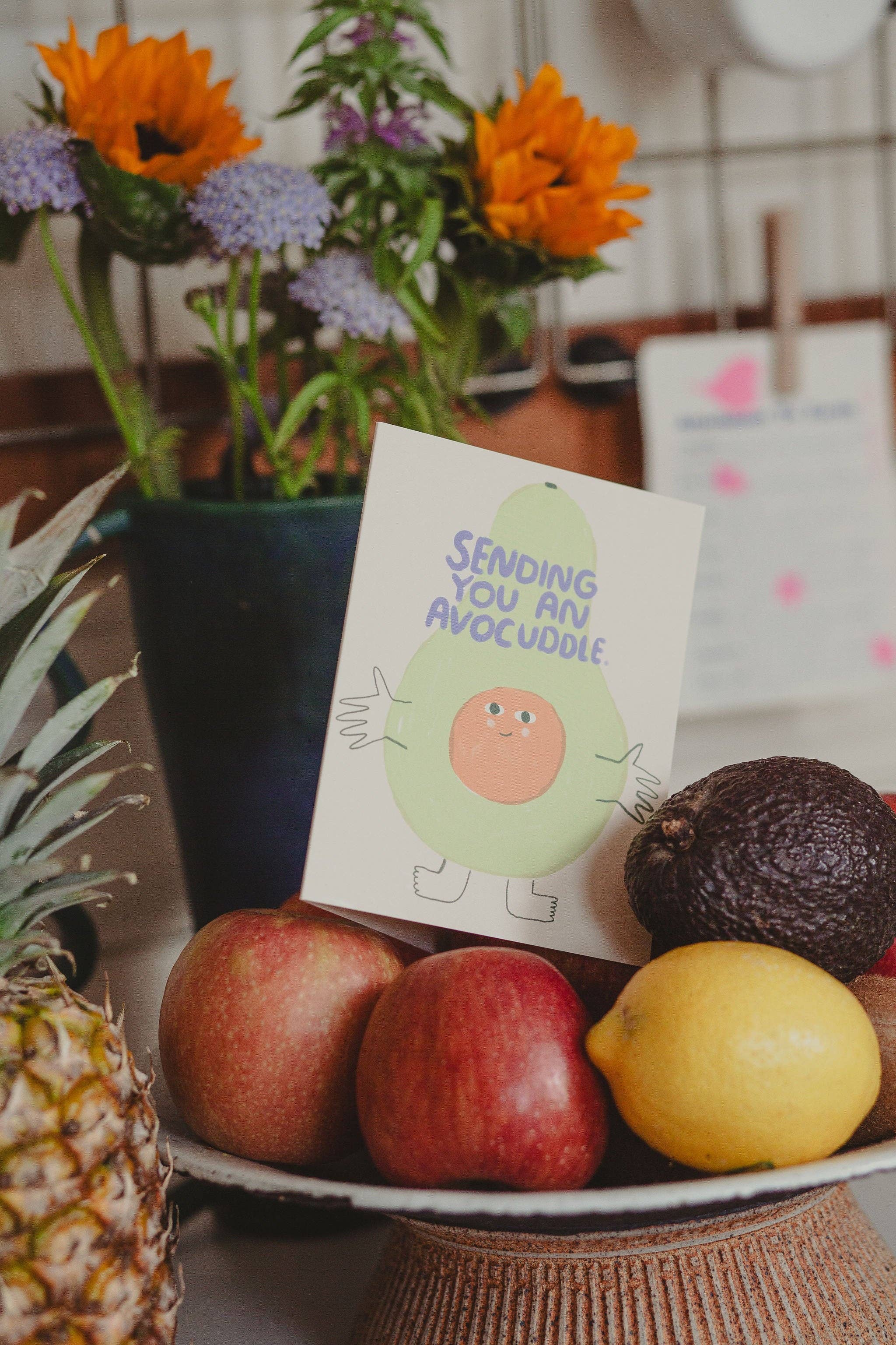 Avocuddle Card