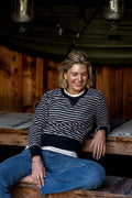 Women | Stinson Pullover |  100% cotton | Stripe