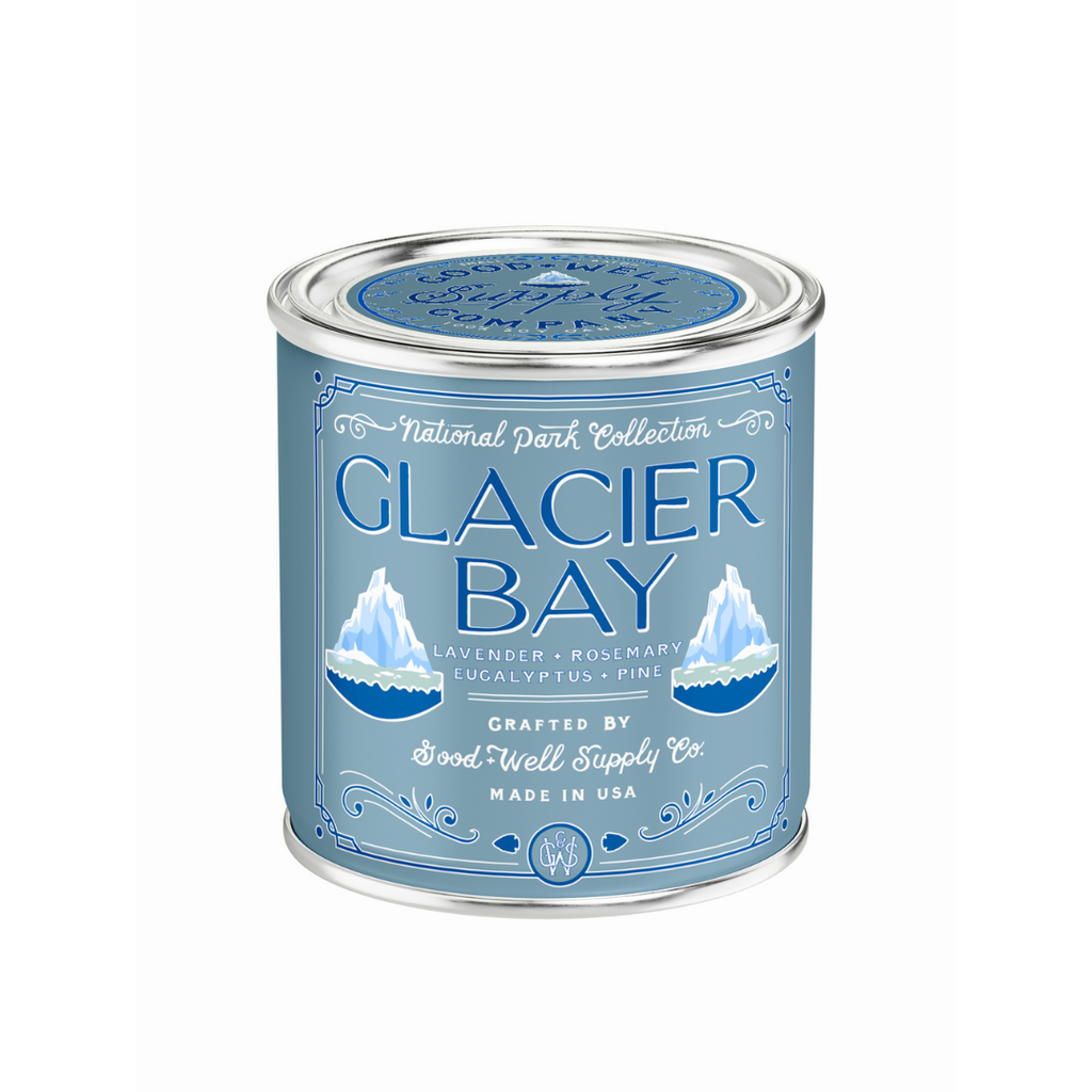 Glacier Bay National Park Candle: 1/2 Pint / Cotton Wick