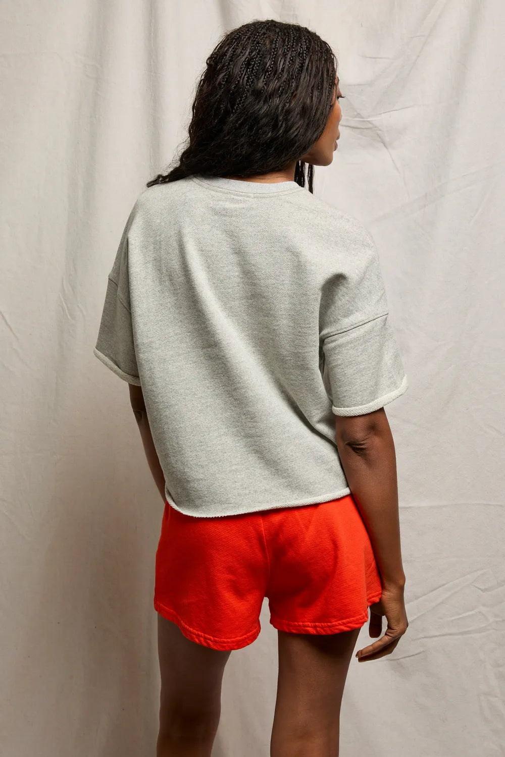 ezra french terry short sleeve sweatshirt