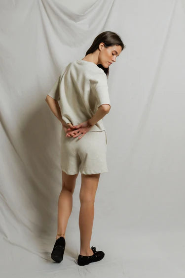 ezra french terry short sleeve sweatshirt