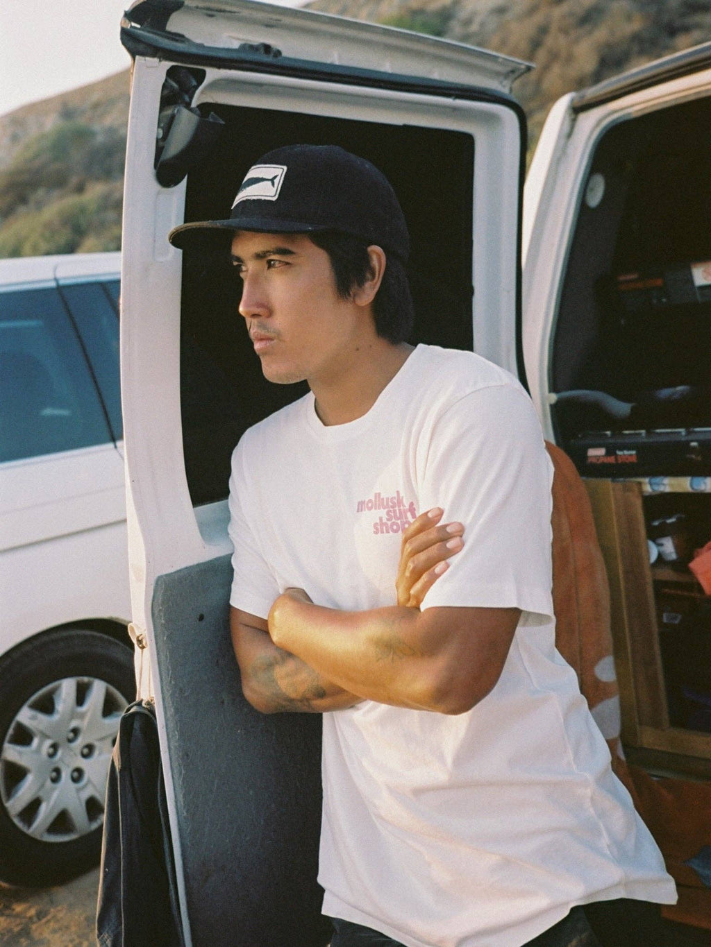 Whale Patch Hat: Black / OS