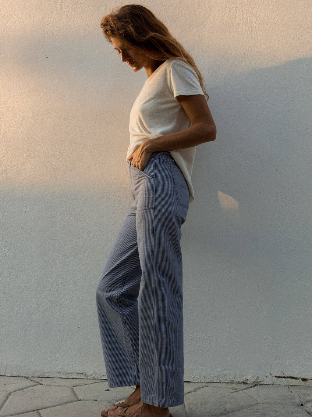 Painter Pants: Railroad Stripe