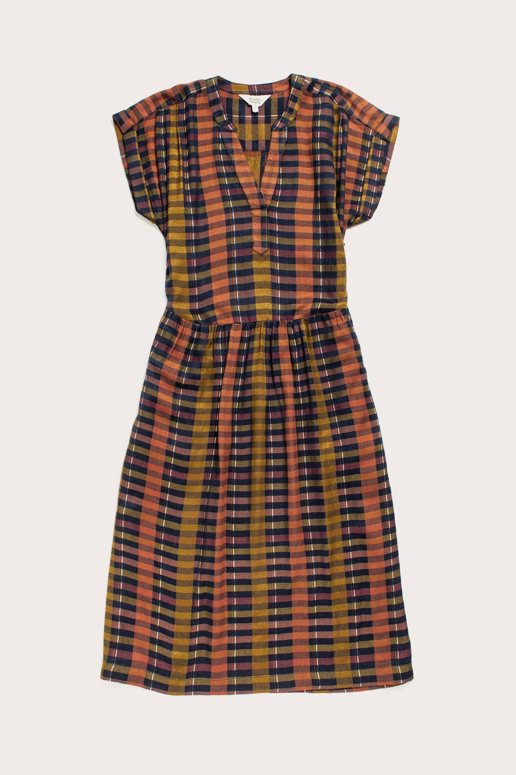 Ira Dress / Alpenglow Stripe