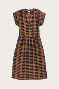 Ira Dress / Alpenglow Stripe