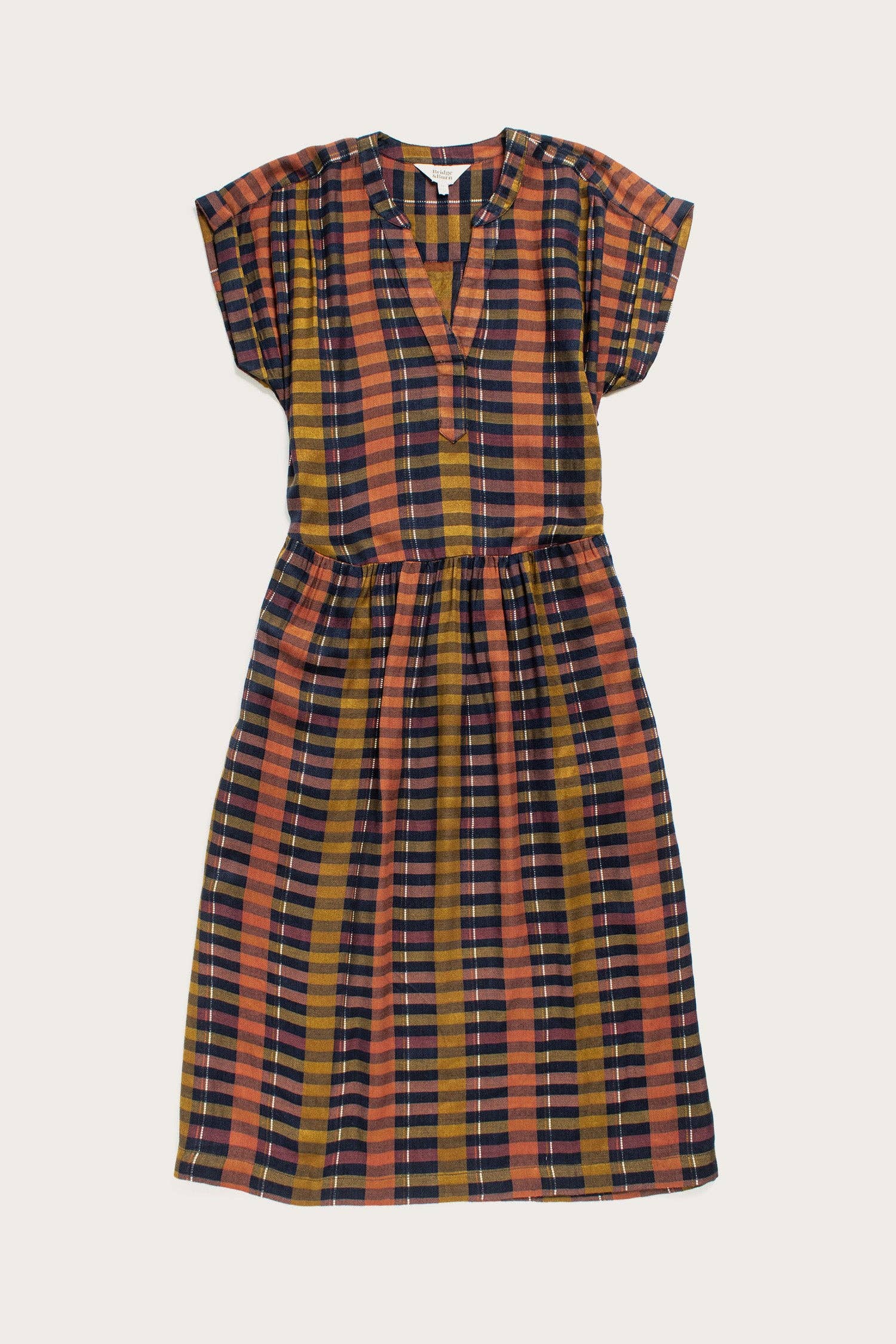 Ira Dress / Alpenglow Stripe