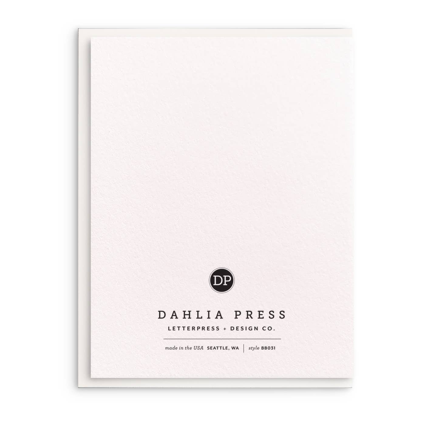 New Human, Letterpress Baby Greeting Card