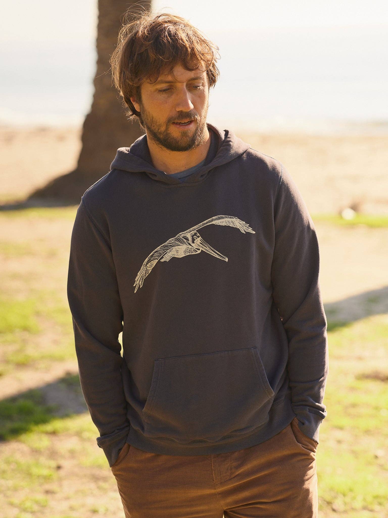 Pelican Pullover: Faded Navy