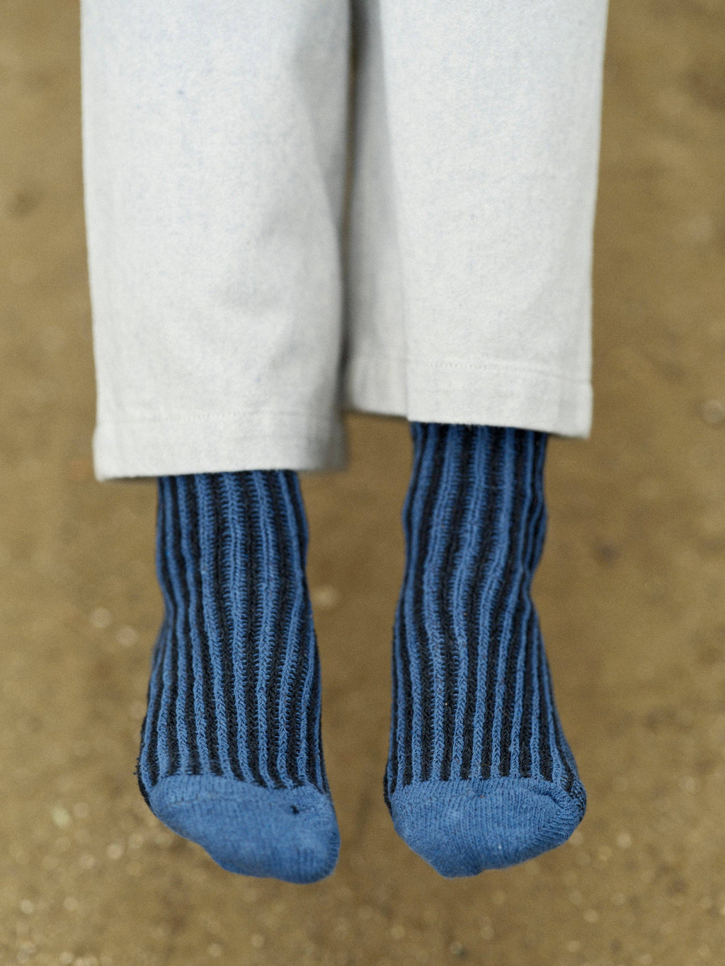Two Tone Rib Sock