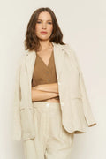 Parker Blazer | Oatmeal