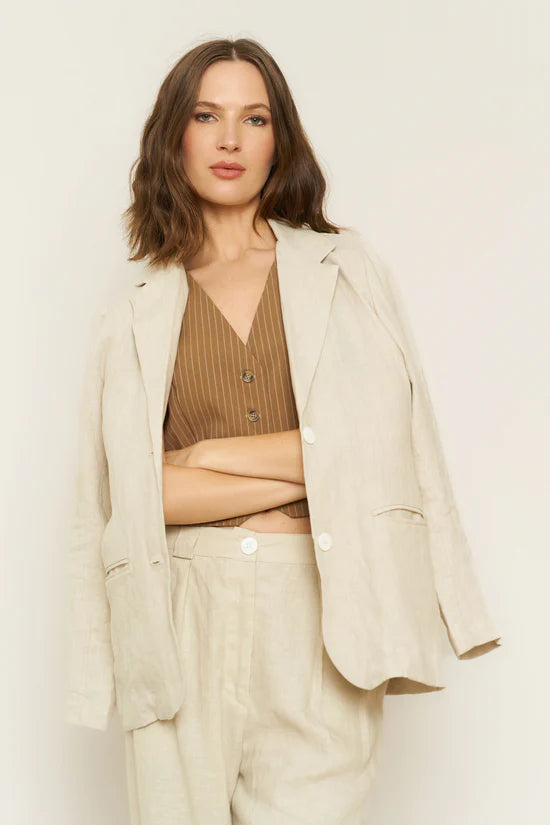 Parker Blazer | Oatmeal