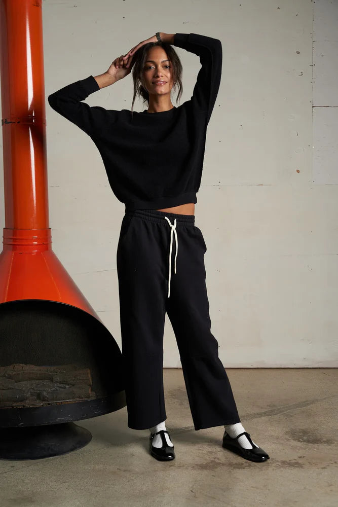 Ziggy Inside Out Sweatshirt | True Black
