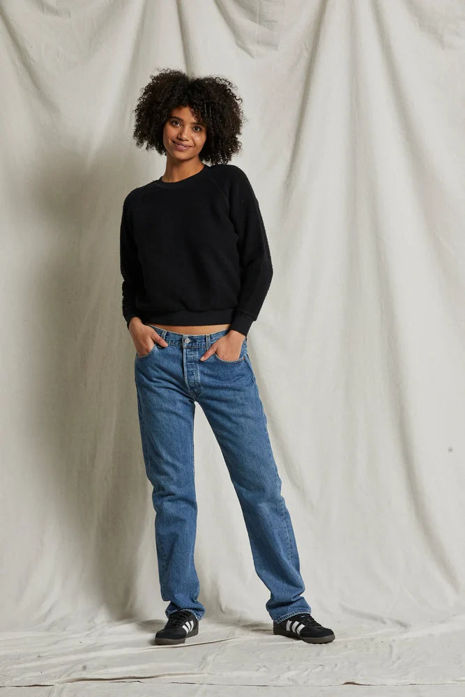 Ziggy Inside Out Sweatshirt | True Black