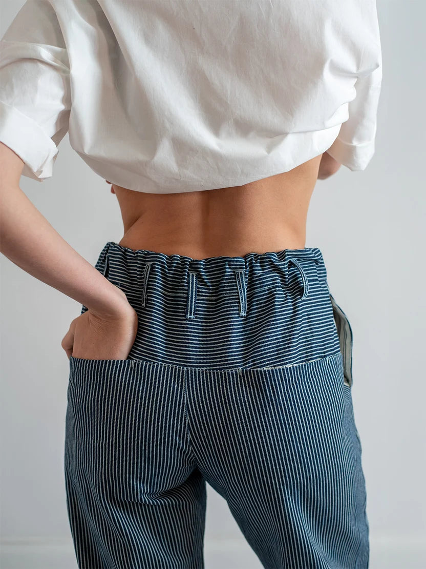 Railroad Stripe Work Pant
