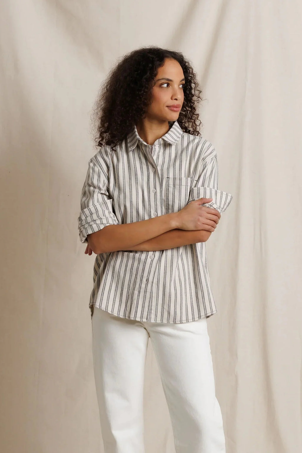 teresa | whitecap grey stripe