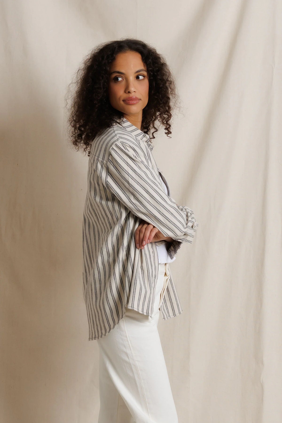 teresa | whitecap grey stripe