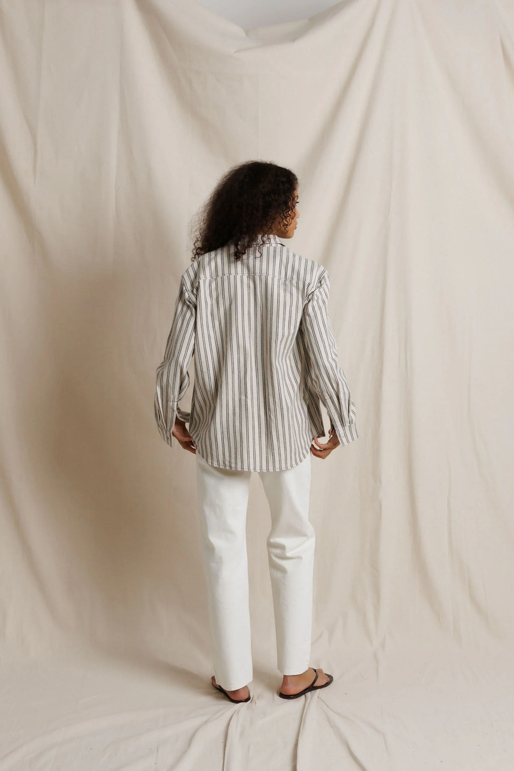 teresa | whitecap grey stripe