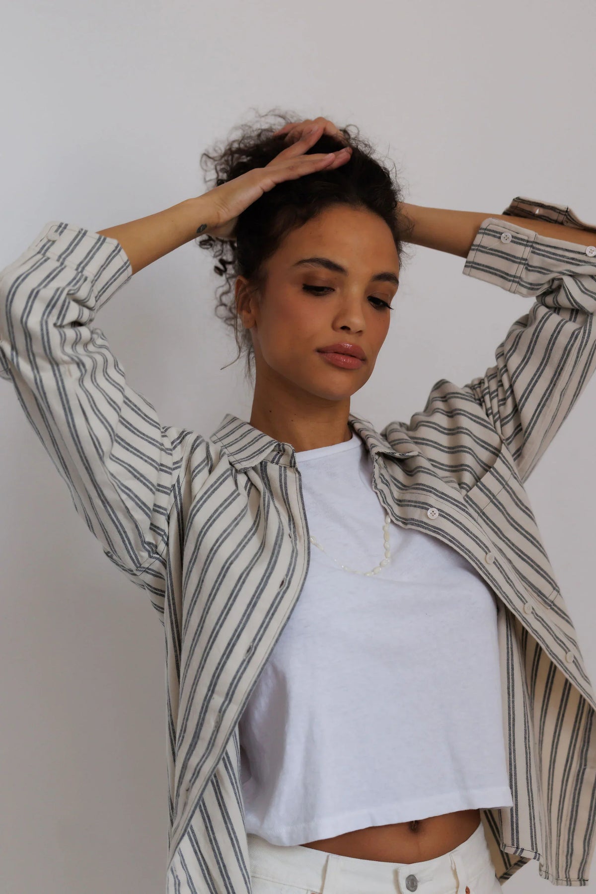 teresa | whitecap grey stripe