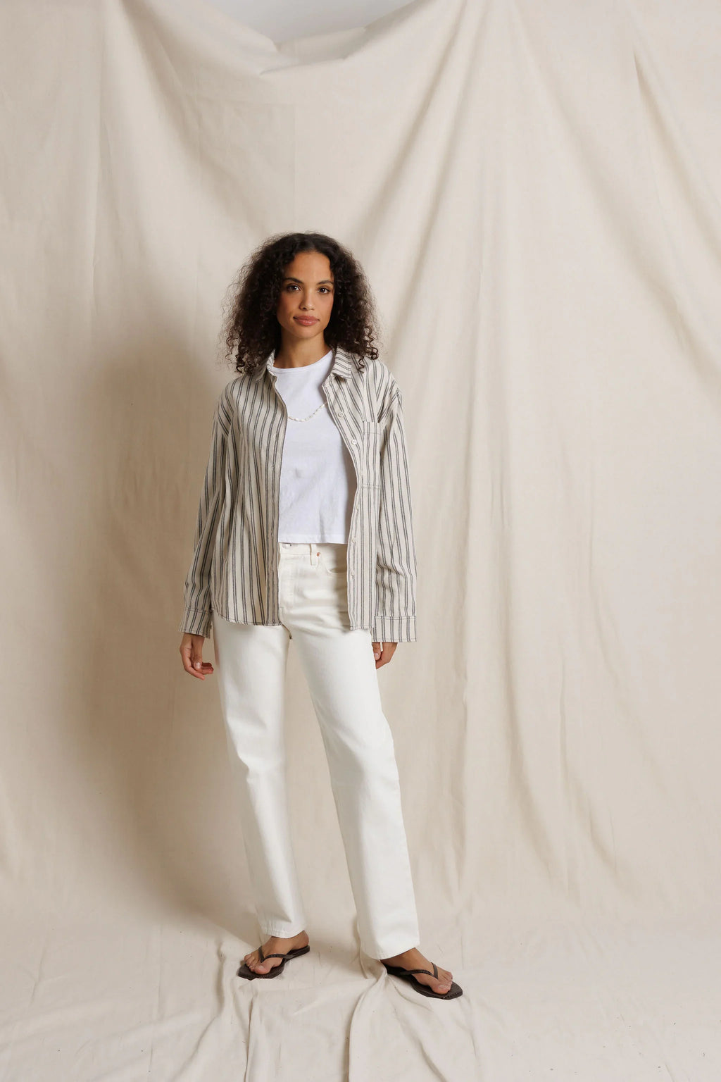teresa | whitecap grey stripe