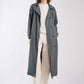 Seamed Trench Coat | Mineral Green