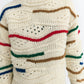 Candela Macarame Sweater | Multicolor