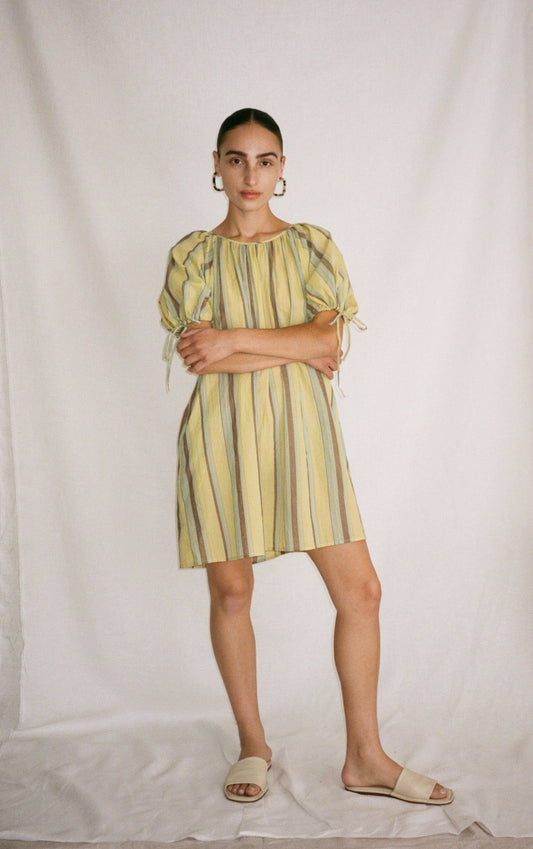 Suelita Dress | Havana Stripe