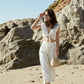 Valentina Top | White Linen