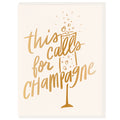 Champagne Card