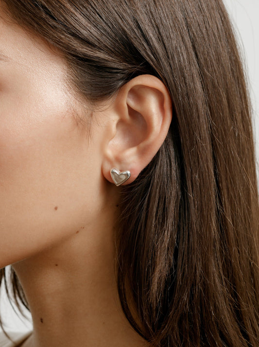 Small Grace Studs | Sterling Silver