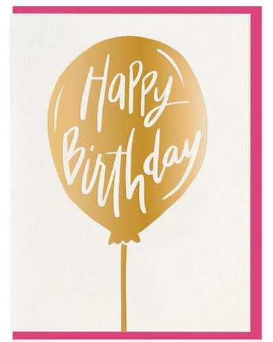 Balloon Birthday Card