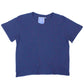 Cropped Lorel Tee | Navy