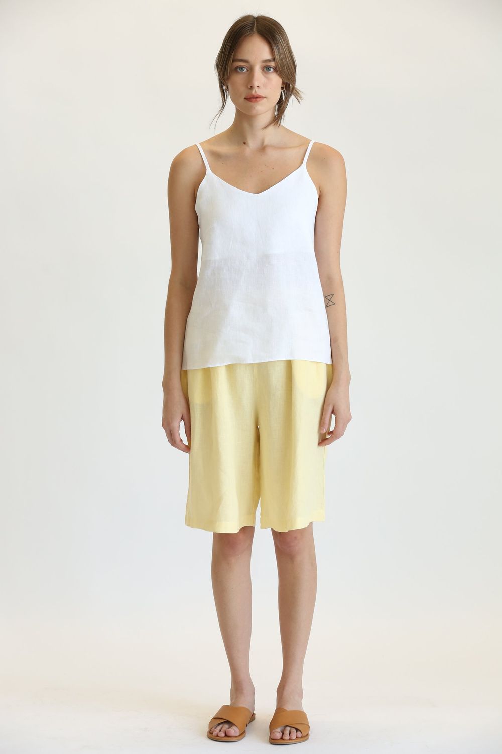 Katty Tank Top | Lily White